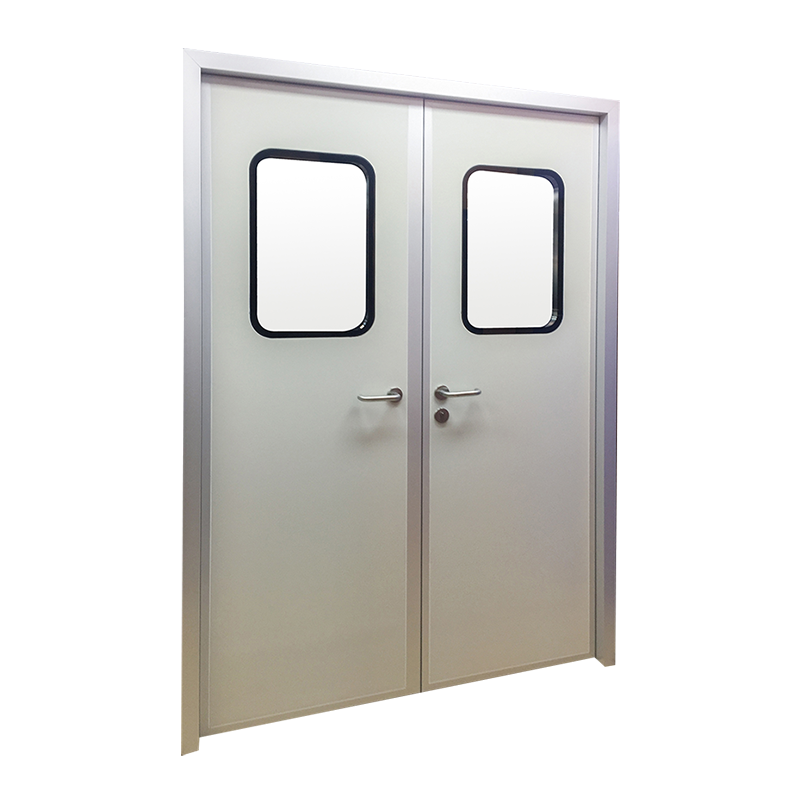 Puerta de acero de marco rodeado de aleación de aluminio