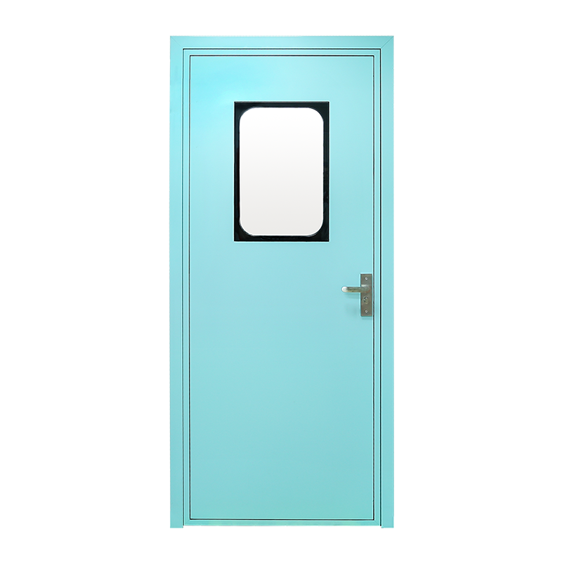 Aleación de aluminio cuadro rodeado color placa de acero de acero puerta limpia