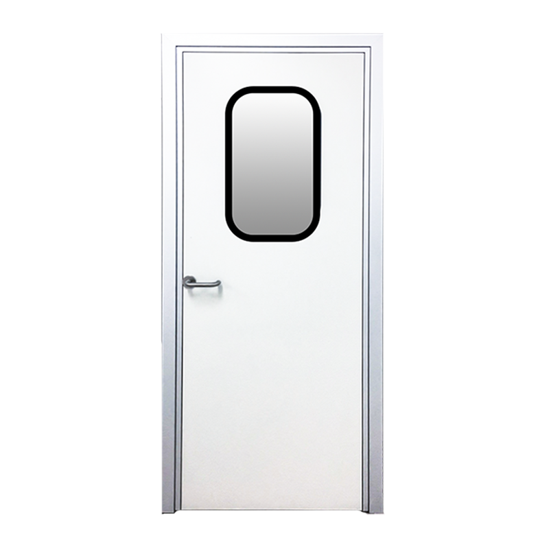 Puerta de placa de acero en color de marco plano de aleación de aluminio