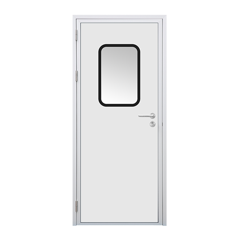 Aleación de aluminio cuadro rodeado color placa de acero de acero puerta limpia