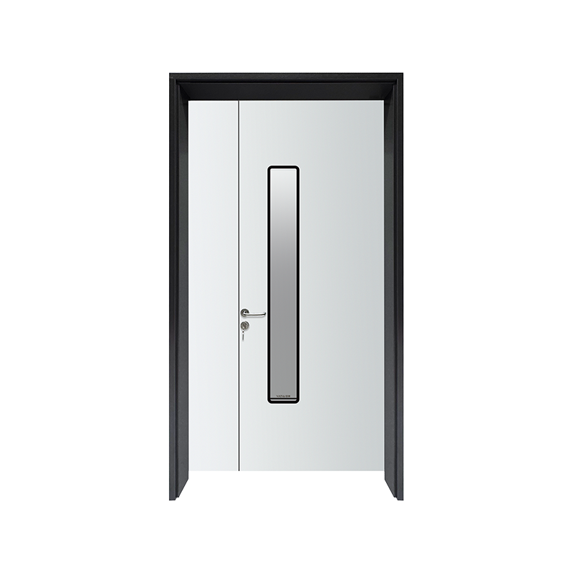 Puertas de metal de la sala del hospital