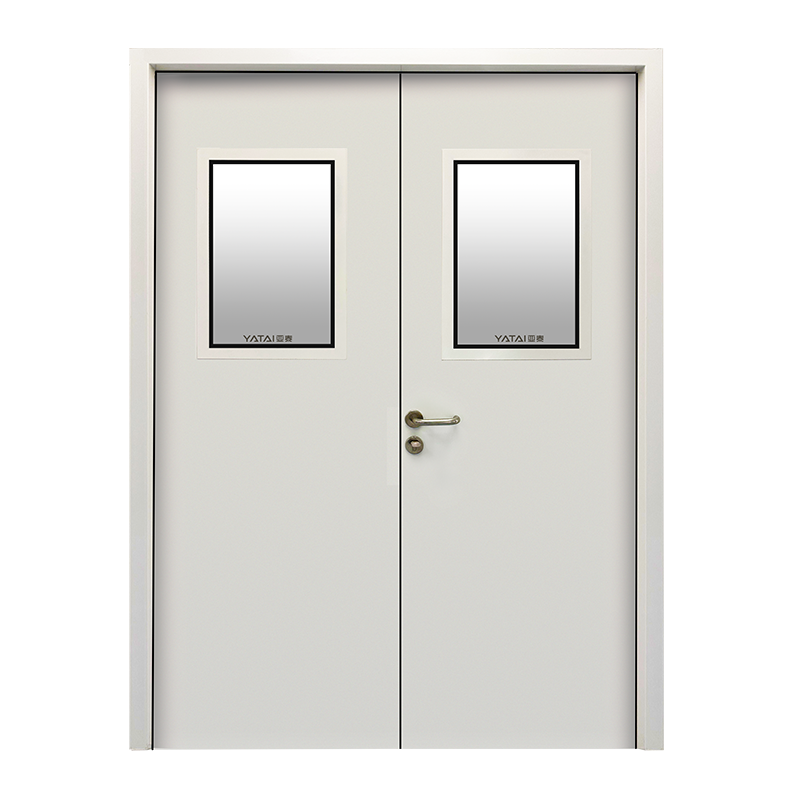 Puertas para salas blancas resistentes al calor y con clasificación de fuego