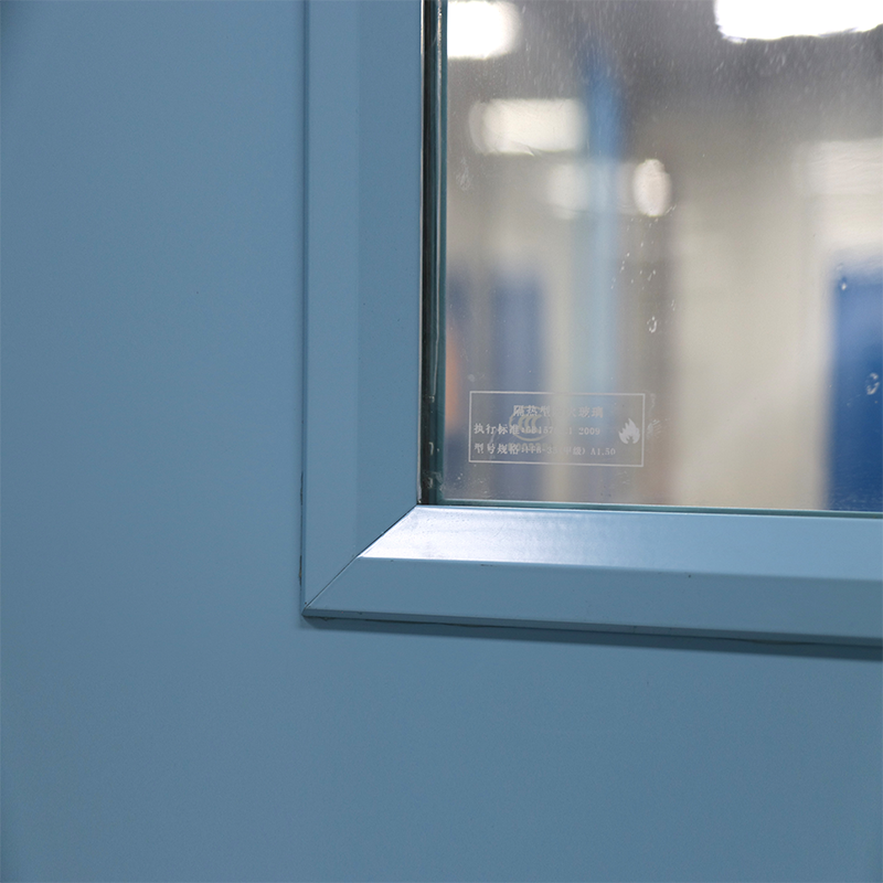 Puertas para salas blancas resistentes al calor y con clasificación de fuego