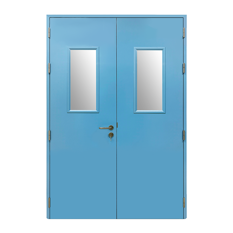 ¿Cómo previenen las puertas resistentes al fuego para salas blancas la propagación del humo?