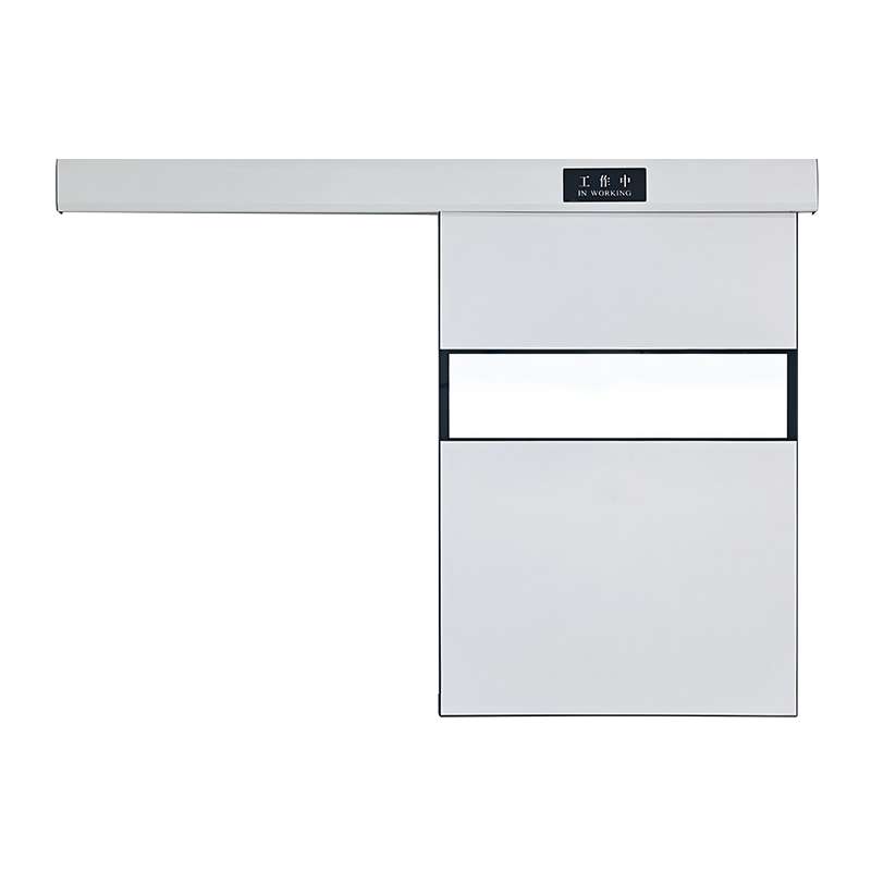 Puerta corredera automática de HPL