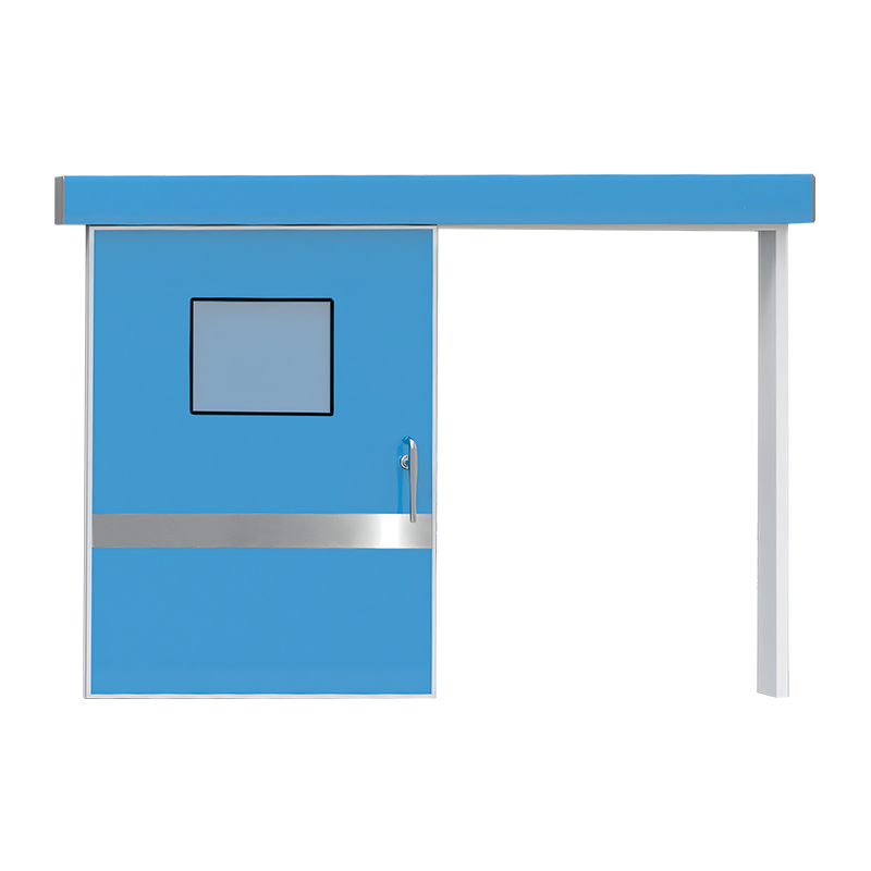 Color Steel Automatic Sliding Door