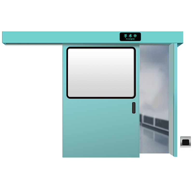 Puerta corredera automática hermética