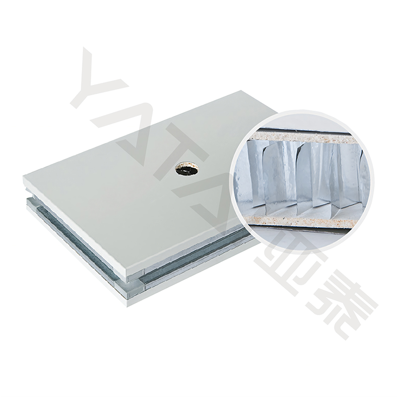 Panel de sándwiches de aluminio de aluminio de vidrio de doble capa hecho a mano